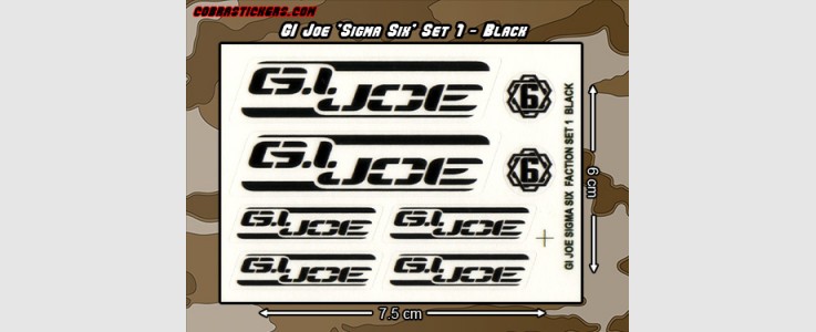 G.I. Joe Sigma Six 1 - Black