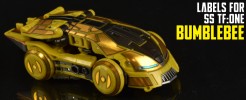 Labels for SS TF:ONE Bumblebee