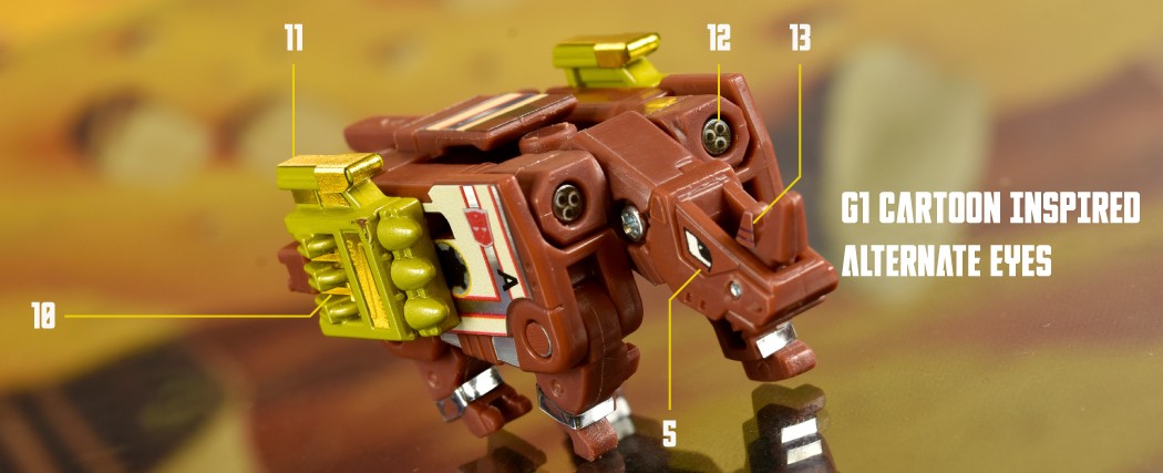 Stickers & Labels for SS86 Ramhorn - Toyhax - Reprolabels