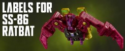 Labels for SS86 Ratbat