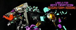 Labels for GS AotP Trypticon (Gigastorm Add-On Set)