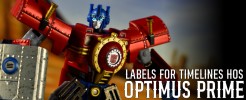 Labels for Timelines HOS Optimus Prime