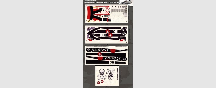 Skystriker XP-21F "Robotech VF-1A Veritech" (4 sheet) Skystriker XP-21F "Robotech VF-1A Veritech" (4 sheet)