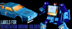 Labels for Devastation Ground Soldier