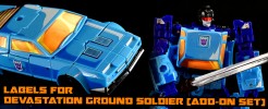 Labels for Devastation Ground Soldier Add-On