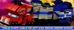 Trailer Stripe Labels for AotP Star Convoy (Chrome backed)