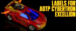 Labels for AotP Cybertron Excellion