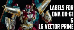Labels for DK-61 Upgrade & LG Vector Prime