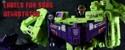Labels for SS-86 Devastator