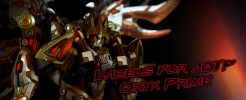 Labels for AOTP Onyx Prime