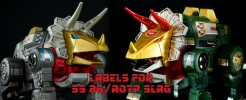 Labels for SS 86/AotP Slag / Slug