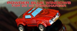 Powder Blue Windows For SS 86 Windcharger