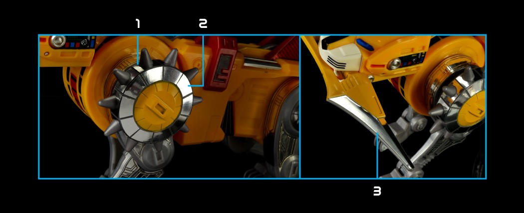 Labels & Stickers for Classic Legendary 40th Anniversary Voltron