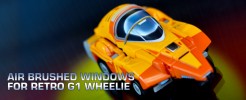 Air Brushed Window for Retro G1 Wheelie