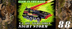 Labels for NightForce Night Storm (Glow in Dark Ver.)