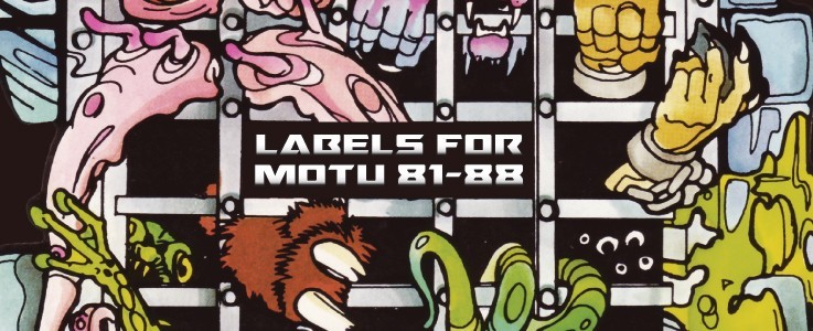 Labels for MOTU 81-88